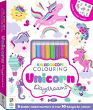 Kaleidoscope Colouring Kit: Unicorn Forest (Paperback / softback)