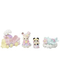 Sylvanian Families Amusement Park Ride Set - Plane & Train