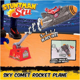 Stuntman Stu: Sky Comet Rocket Plane Playset