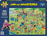 Holdson: Jan Van Haasteren - Dog Parkour Puzzle (1000pc Jigsaw)