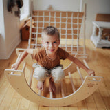 Kinderfeets: Pikler Rocking & Climbing Arch
