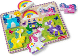Melissa & Doug: Unicorn Chunky Puzzle