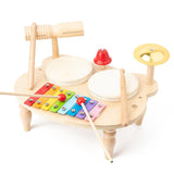 Kids Wooden Musical Instrument Set
