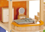 Hape: All Season Wooden Dolls House - Furnished