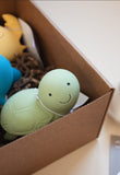 Tikiri: Ocean Buddies Teether and Rattle Toy - Turtle