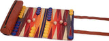 Pendleton: Serape Pattern Chess & Checkers - Travel Ready Roll-Up Edition