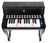 Hape: Learn with Lights Piano with Stool - Black