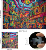 Trippy Puzzles: Parisian Prism Puzzle (1000pc Jigsaw)