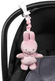 Miffy: Clip & Go Jiggler Toy - Pink Rib