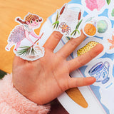 eeBoo: Shiny Sticker Book - Magical Creatures