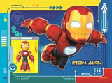 Ravensburger: Iron Man & Friends - 4-in-1 Puzzle Box (12,16,20,24pc Jigsaws)
