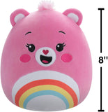 Squishmallows: Cheer Bear - 8" Care Bear Plush