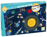 Djeco: The Space Puzzle + Booklet - 200pc