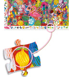 Djeco: Rio Carnaval Puzzle + Booklet - 200pc