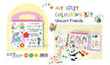 Haku Yoka: My First Colouring Kit - Unicorn Friends