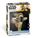Star Wars 4D Puzzle: Mandalorian Boba Fett's Starfighter (130pc)