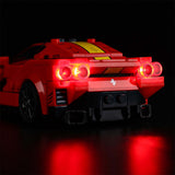 BrickFans: Ferrari 812 Competizione - Light Kit (Classic Version)