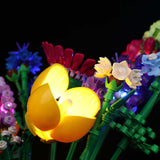 BrickFans: Wildflower Bouquet - Light Kit (Classic Version)