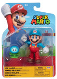 Super Mario: 4" Figure - Ice Mario (Wave 30)