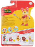 Super Mario: 4" Basic Figure - Wendy Koopa & Wand