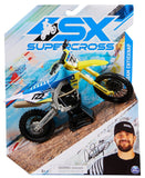 SX: Supercross 1:10 Die Cast Motorcycle - Adam Entcknp