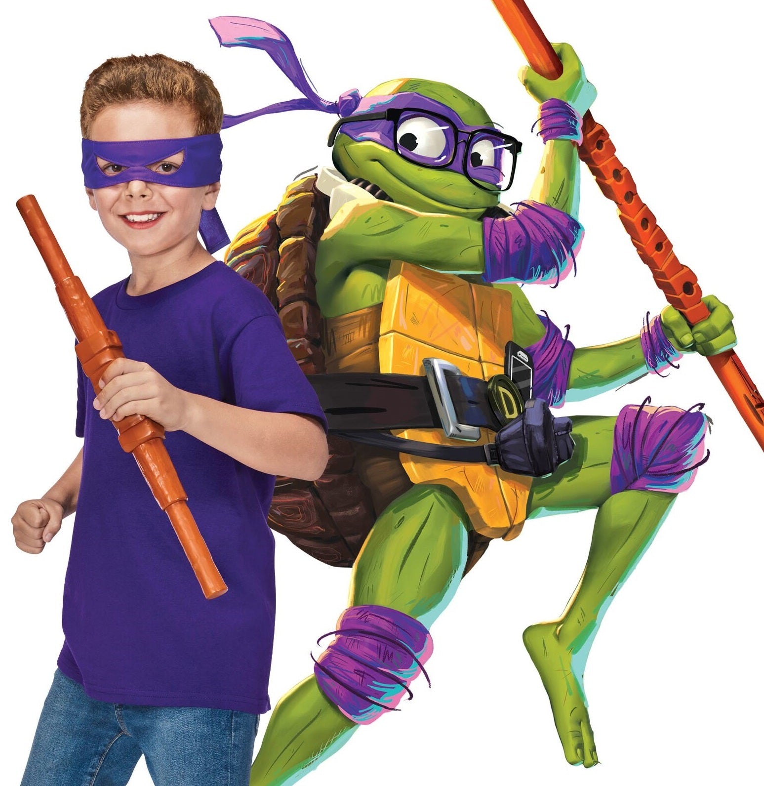 Tmnt Mutant Mayhem Ninja Reveal Donatellos Bo Staff 1035