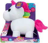 Adopt Me! Mega-Neon Unicorn - 12" Light-Up Plush (30cm)