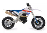 SX: Supercross 1:10 Die Cast Motorcycle - Shane Mcelrath (White)