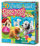 4M: 3D Mould & Paint - Puppy Dogs