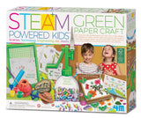 4M: Steam Powered Kids - Green Papercraft