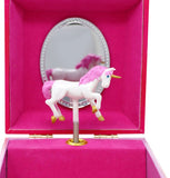 Pink Poppy: Unicorn Butterfly - Musical Jewellery Box (Small)