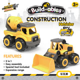 Build-ables: Construction - 2-in-1 Vehicle Playset