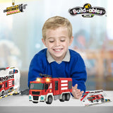 Build-ables: Plus - Fire Engine Emergency - Vehicle Playset