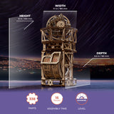 UGears: Sky Watcher Tourbillon Table Clock (338pc)