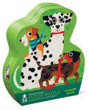 Crocodile Creek: 36-Piece Floor Puzzle - Playful Pups (36pc)