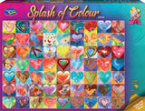 Splash of Colour: Hearts (1000pc Jigsaw)