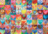 Splash of Colour: Hearts (1000pc Jigsaw)