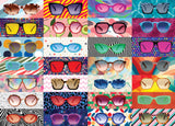 Splash of Colour: Sunglasses (1000pc Jigsaw)