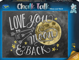 Chalk Talk - Moon and Back (1000pc Jigsaw)