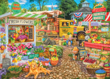 Pickups & Produce: Spring Summer Farmers Market (500pc Jigsaw)