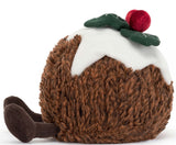 Jellycat: Amuseable Christmas Pudding - Plush (17cm)