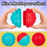 Sense & Grow: Mix & Match Sensory Textured Rollers & Scented Dough Set