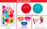 Sense & Grow: Mix & Match Sensory Textured Rollers & Scented Dough Set