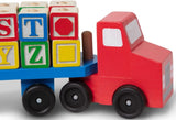 Melissa & Doug: Alphabet Blocks - Wooden Truck