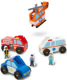 Melissa & Doug: Emergency - Vehicle Set