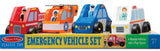 Melissa & Doug: Emergency - Vehicle Set