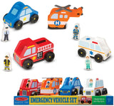 Melissa & Doug: Emergency - Vehicle Set