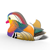 Eugy: Mandarin Duck - 3D Cardboard Model