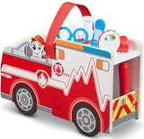 Melissa & Doug: Paw Patrol - Marshall's Wooden Rescue Caddy