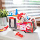 Melissa & Doug: Paw Patrol - Marshall's Wooden Rescue Caddy